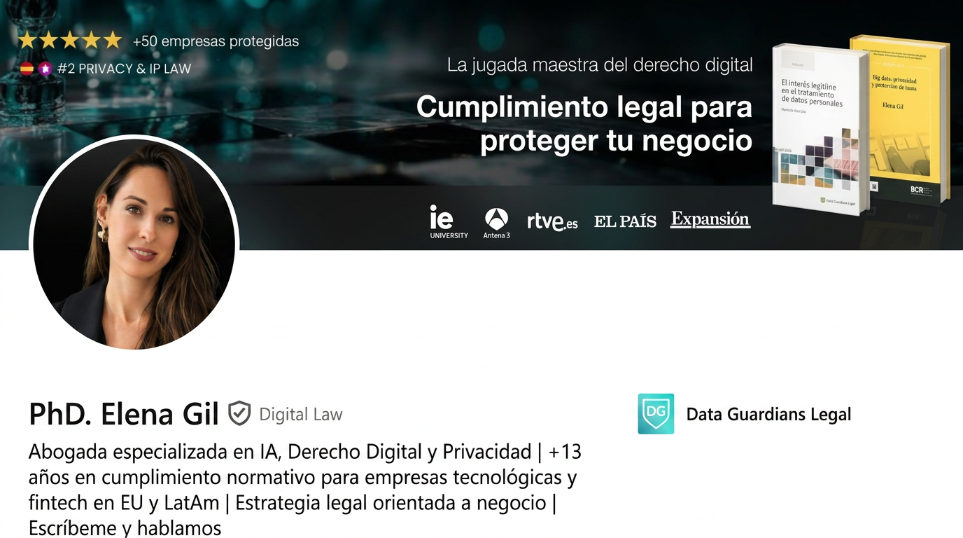 Perfil de LinkedIn de Elena Gil